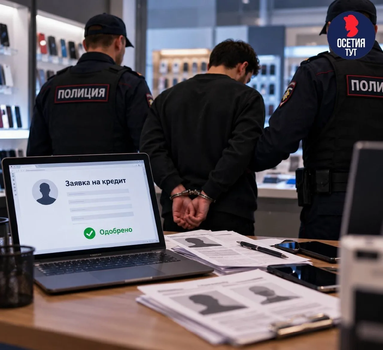 🚨 В Северной Осетии сотрудника салона связи подозревают в оформлении кредита по чужим ...