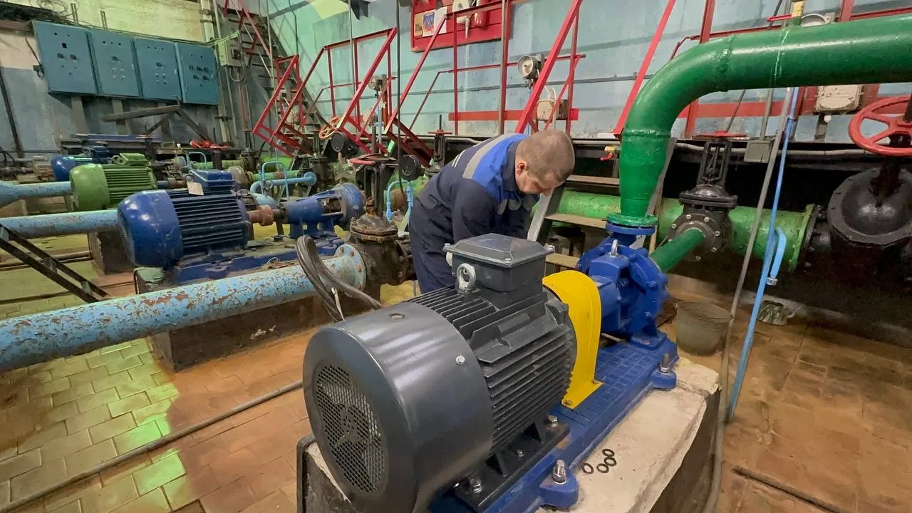 На ВЗУ в пос. Мисцево выполнили работы по ремонту электрооборудования 🛠Специалисты Мособлводоканала 