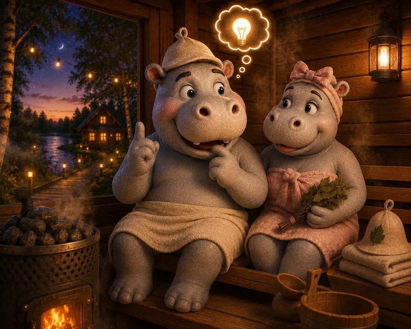 🌙 Сказка на ночь от Бегемотика-стартапера