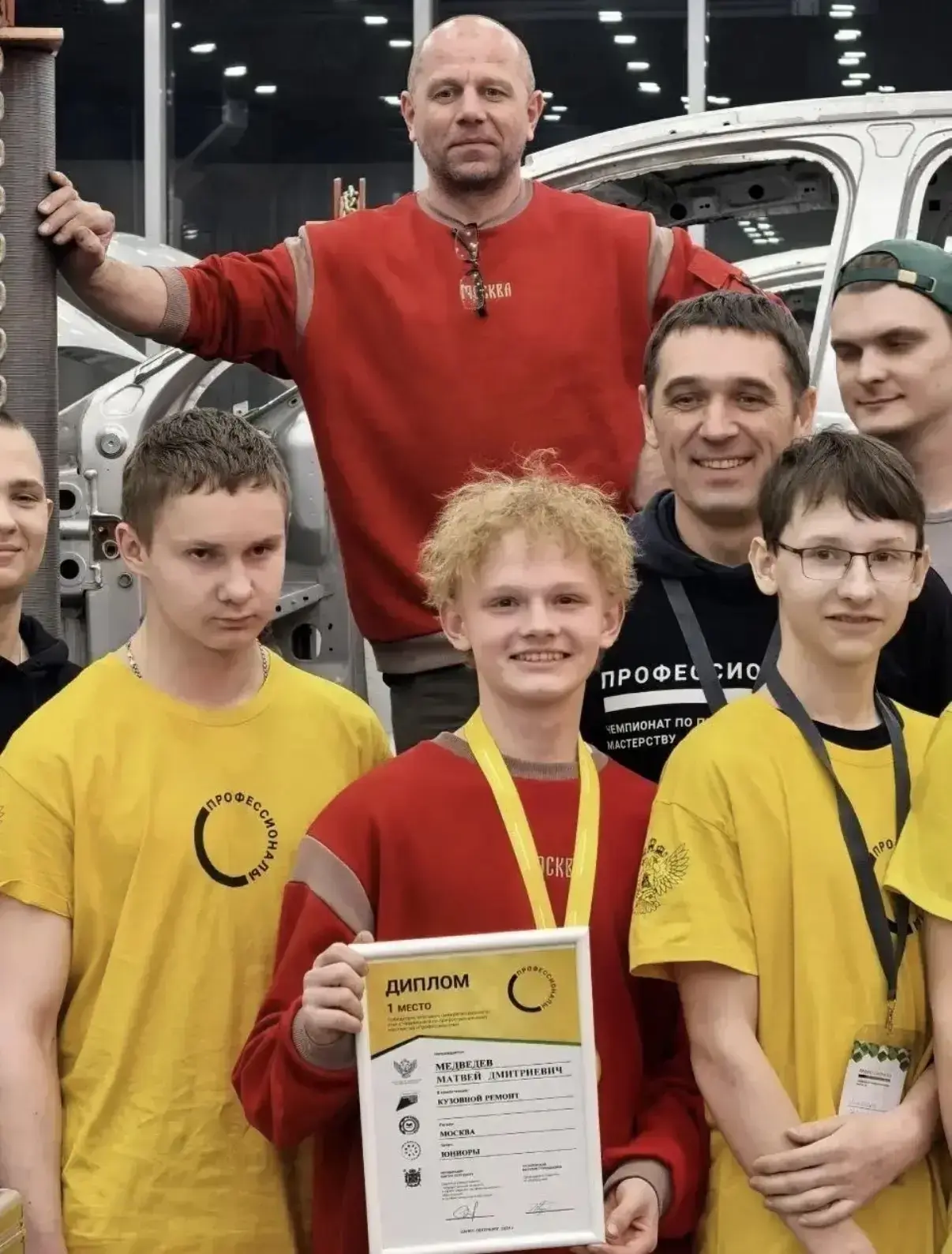 🏆Победа на чемпионате «Профессионалы»  ⭐️ В Санкт-Петербурге на базе Автомеханического колледжа прош
