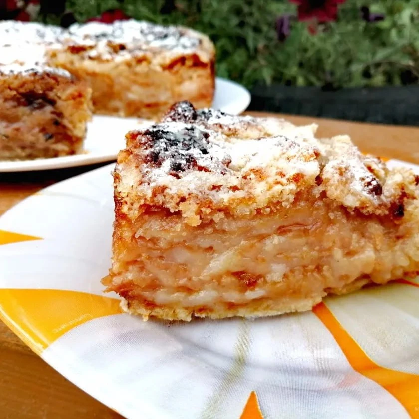 🍏Насыпной пирог "Три стакана" (Яблочный пирог)