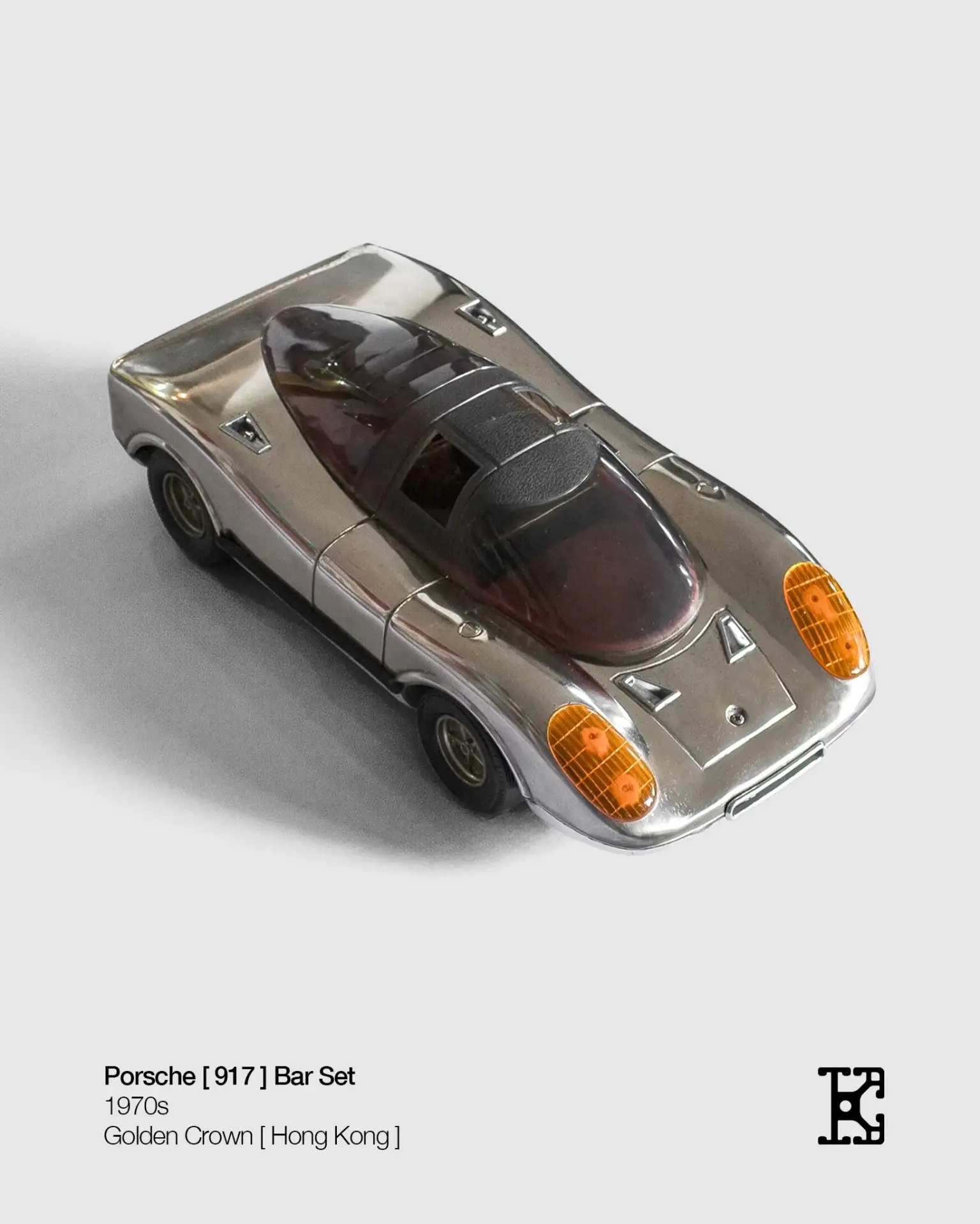 Porsche 917 превратили в мини-бар из 1970-х. Редкий винтажный Bar Car от Golden Crown и...