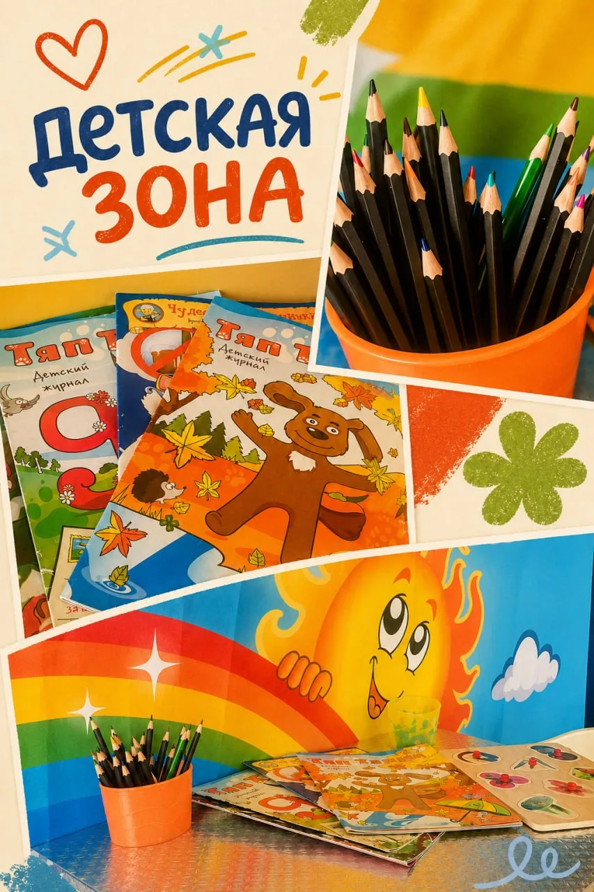 ✨ У нас появилась детская зона!