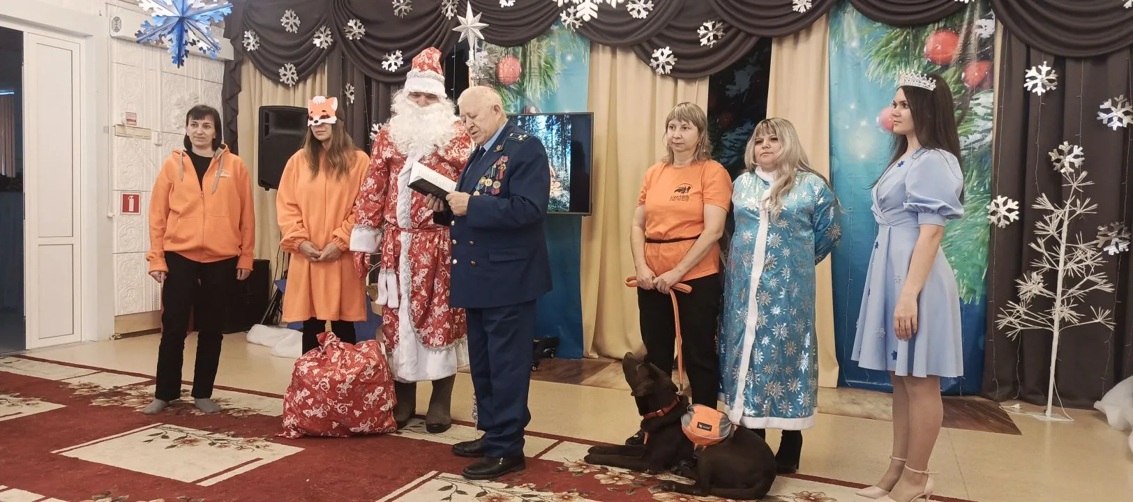 Сегодня новогодняя сказка, организованная прокуратурой Кемеровской области -Кузбасса совместно с пои