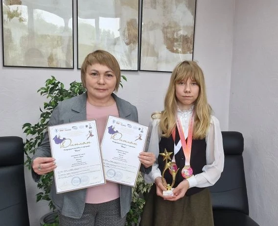 ⭐️👍Поздравляем ученицу 5в класса Носенко Дарью с победой в хореографическом конкурсе!