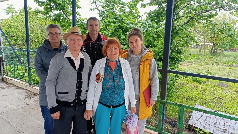 1 июня свой 85-летний Юбилей отпраздновала житель села Сенгилеевского, Степаненко Мария...