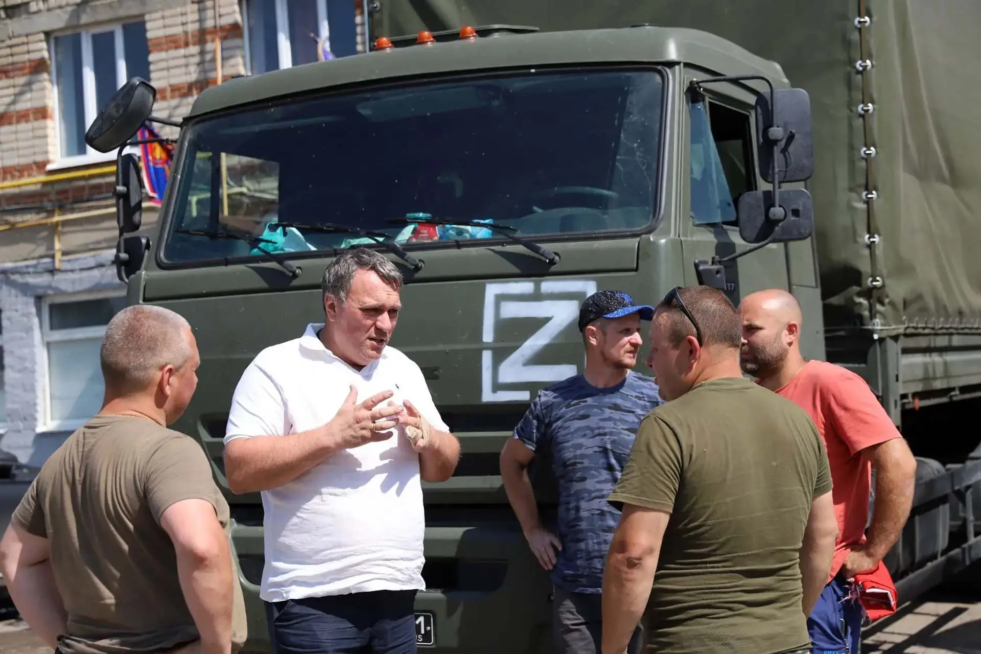ИЗ МОРШАНСКА НА ДОНБАСС ДВА КАМАЗА ГУМАНИТАРНОЙ ПОМОЩИ.