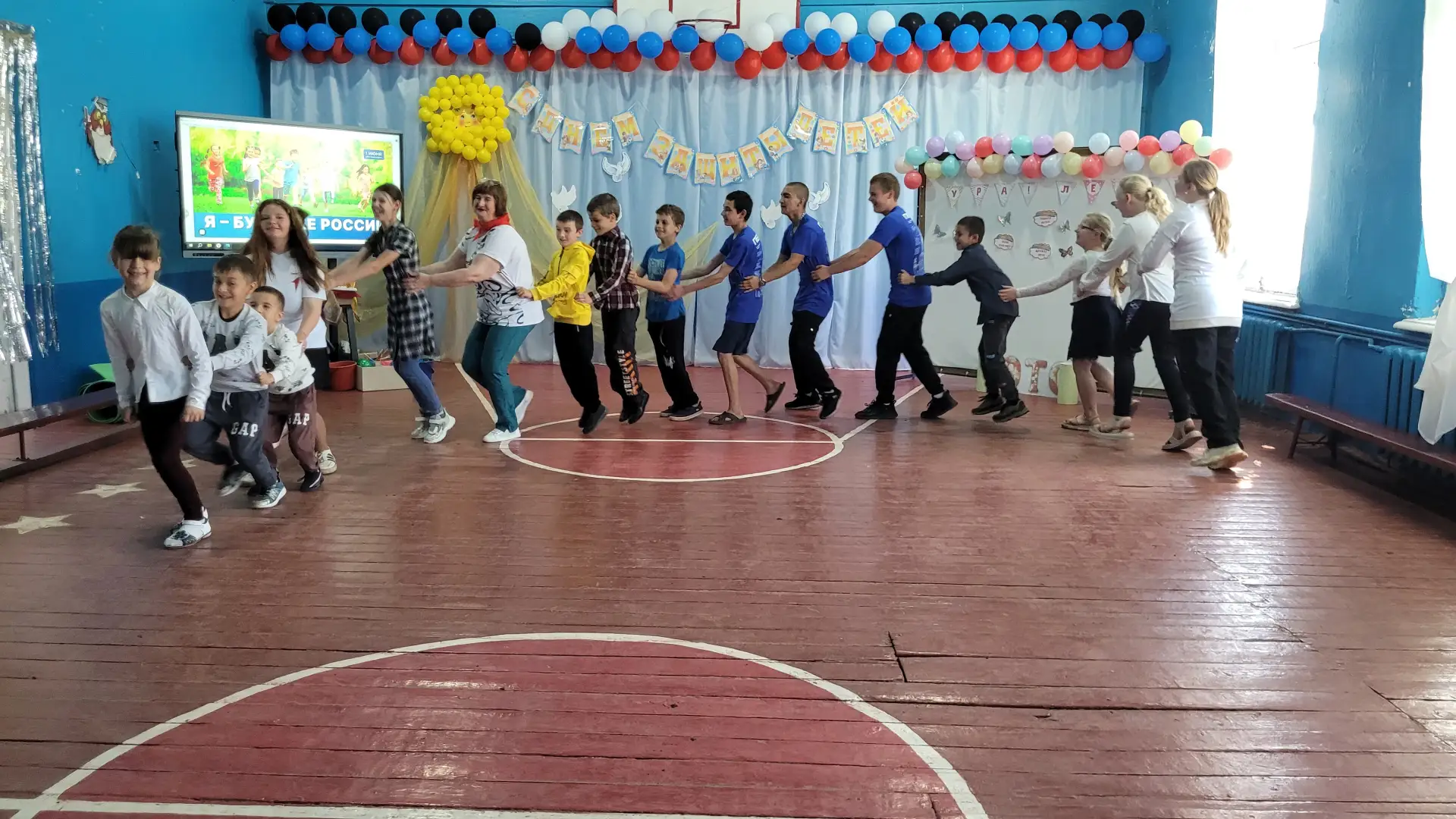 🌈☀🎈В рамках Всероссийской акции «Краски детства», посвященной Международному дню защи...