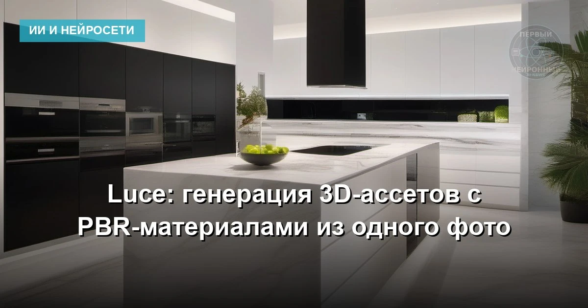Исследователи представили Luce — метод генерации 3D-объектов из одного изображения. Сис...