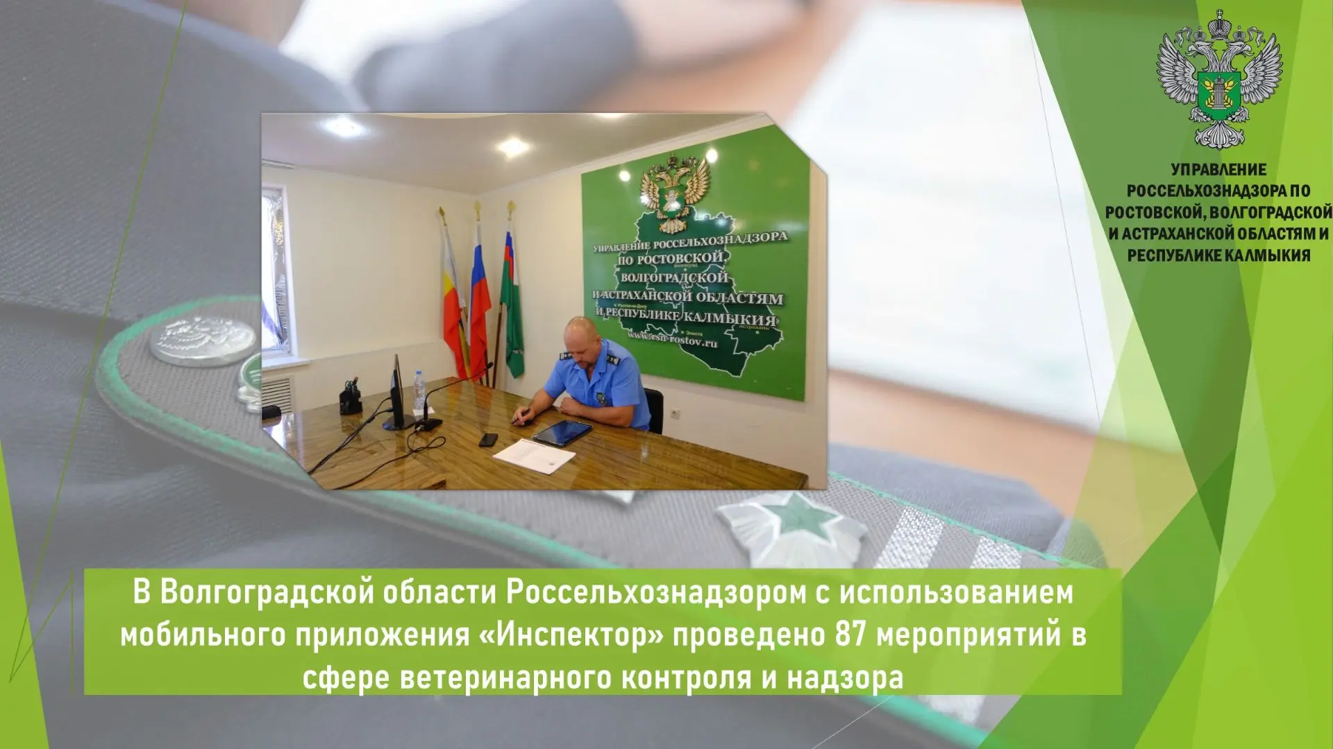 📱 С начала года Управлением Россельхознадзора проведено 67 контрольных (надзорных) мероприятий, из 