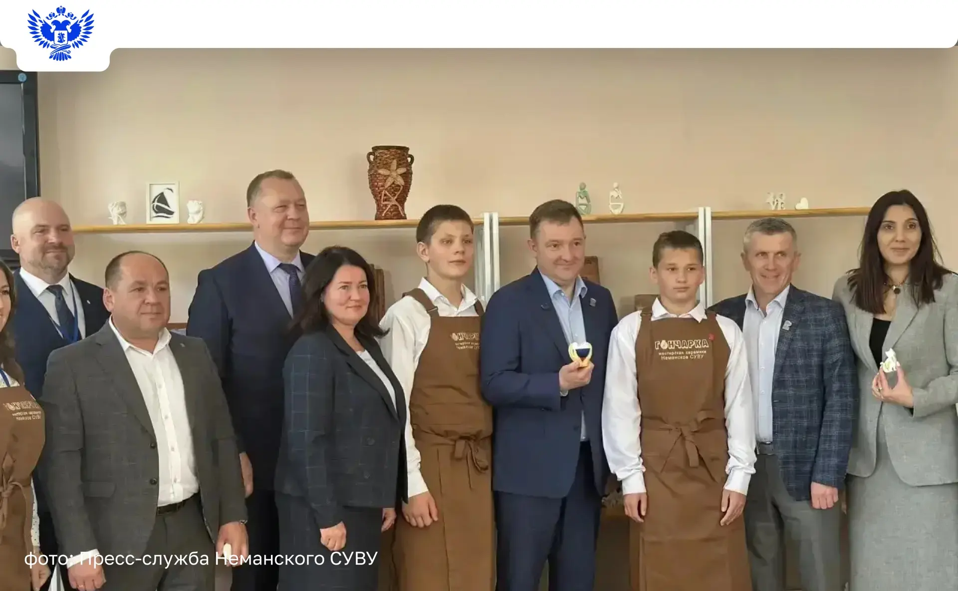 ✅ Александр Бугаев с рабочей поездкой посетил Неманское СУВУ