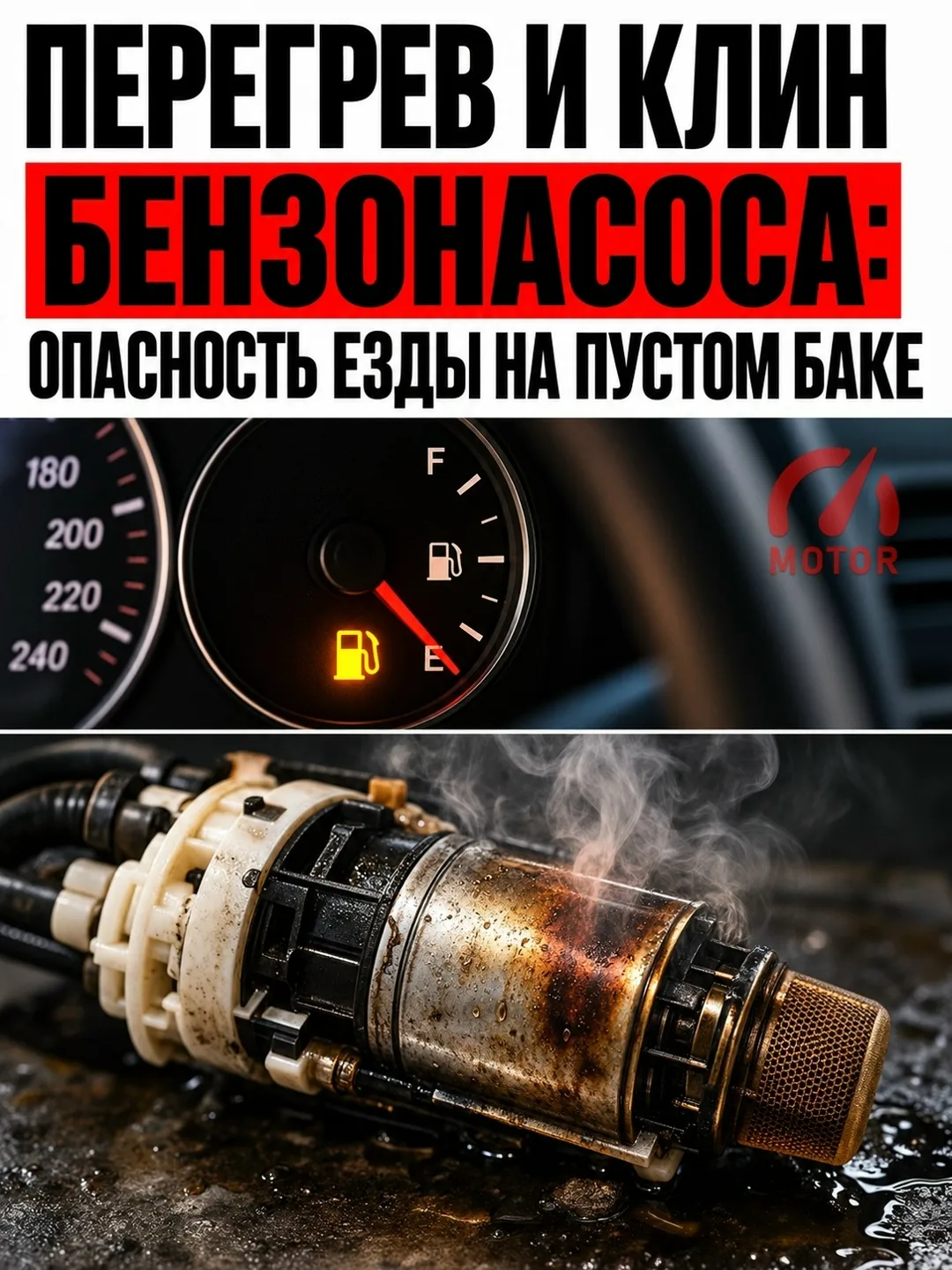 Почему езда на резерве может прикончить бензонасос