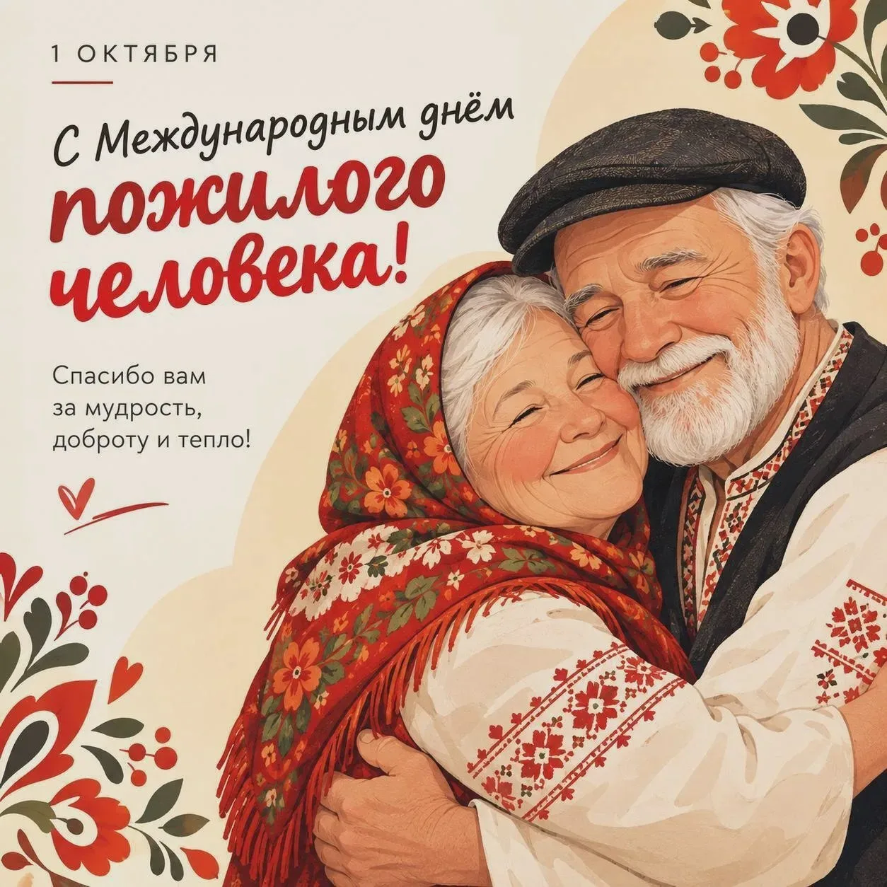 1 октября — Международный день пожилого человека