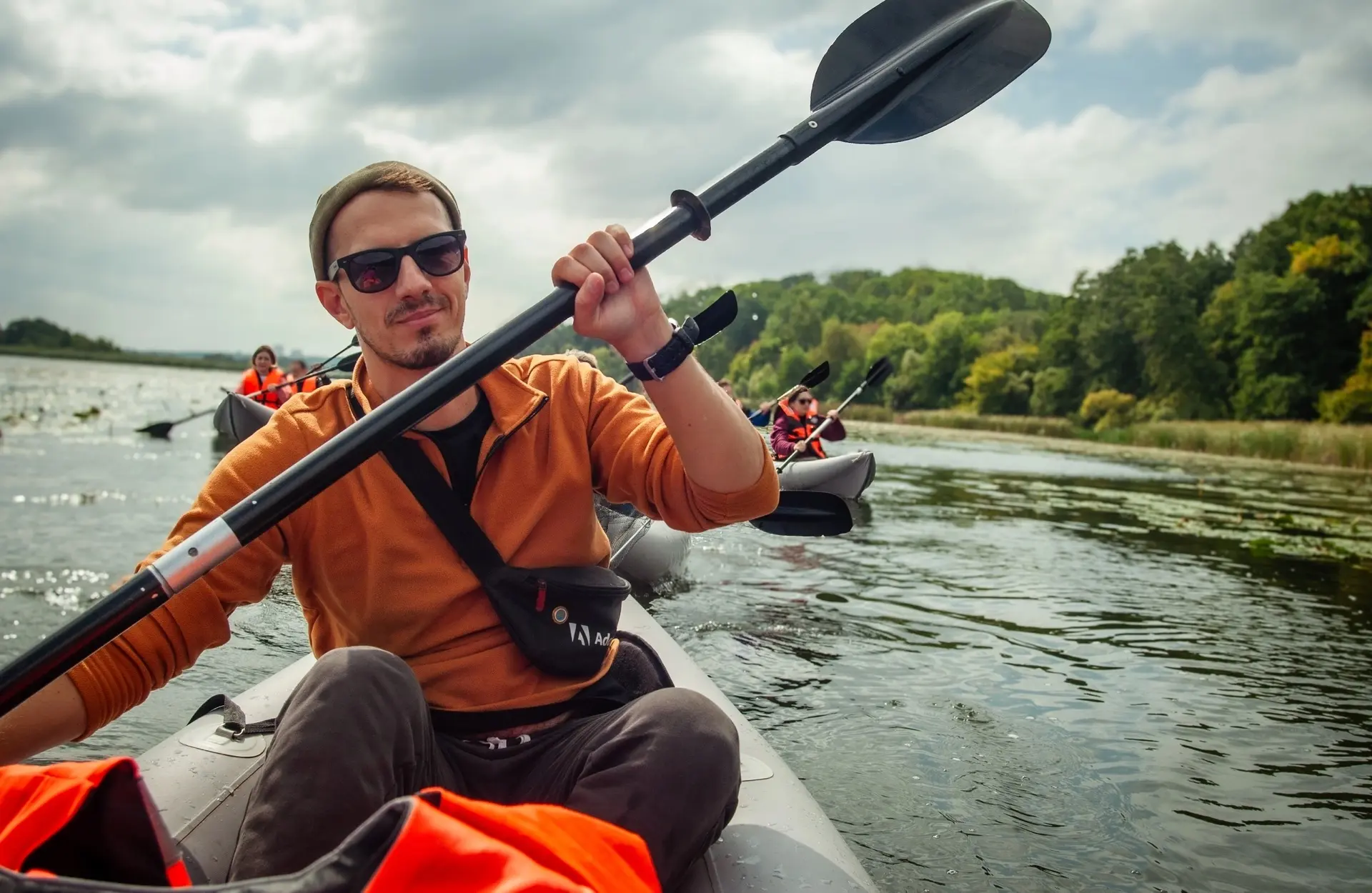 Провожаем лето на байдарках! 🚣🏻‍♀️