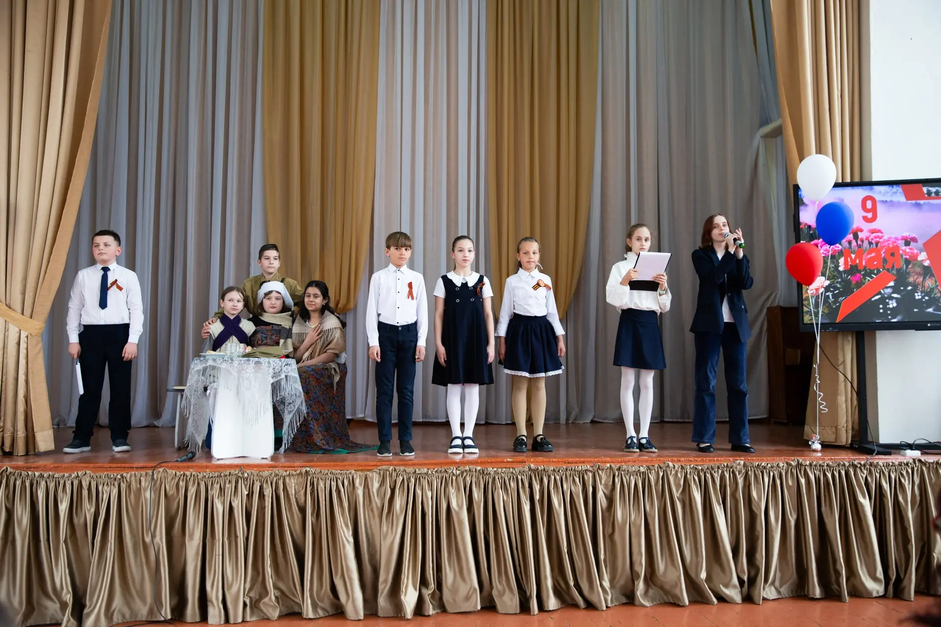 День, который тронул сердца! 🕊️9️⃣  В нашей гимназии прошёл праздничный концерт,посвящённый 9 Мая.  