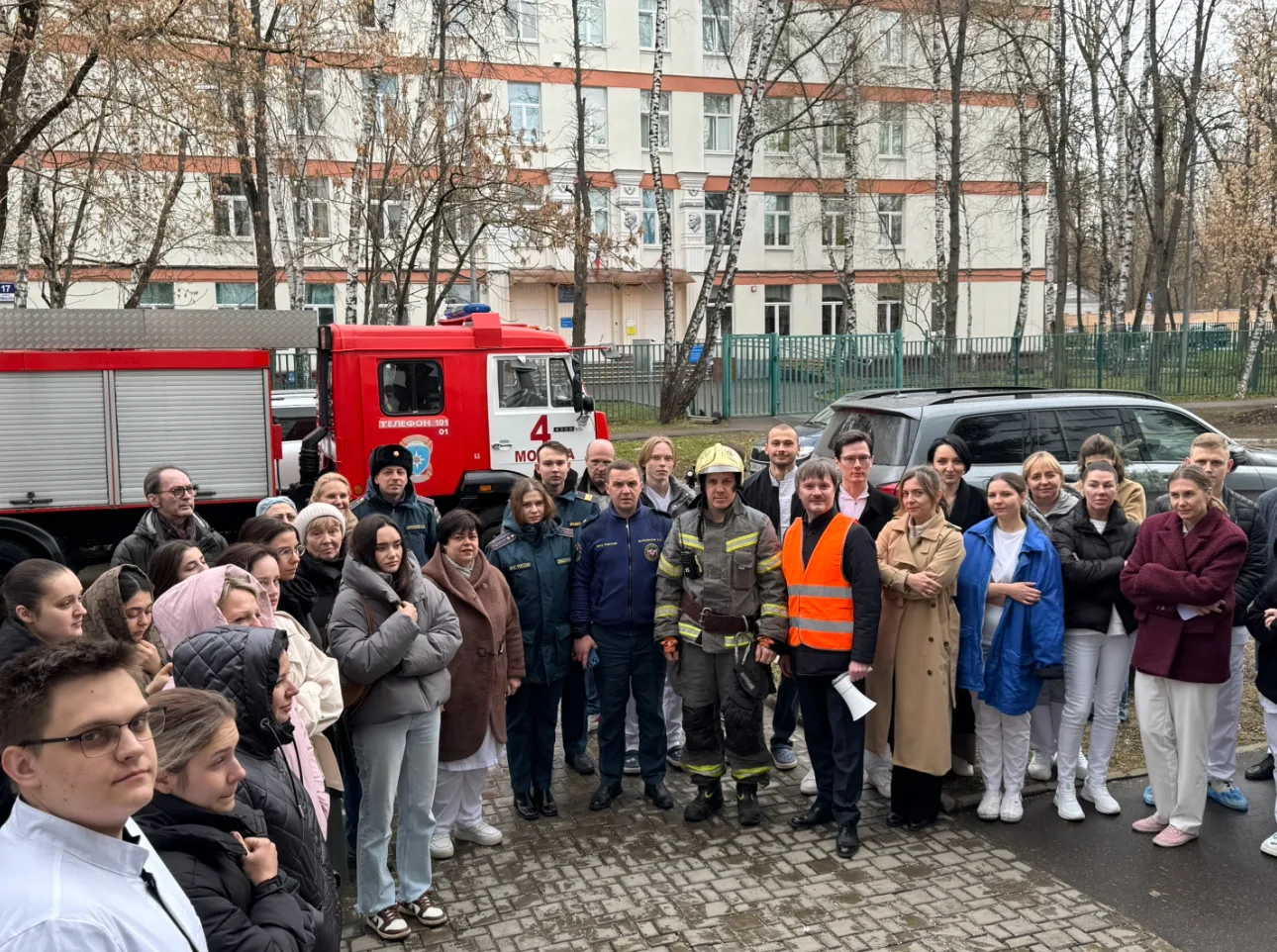 Тренировка по пожарной безопасности