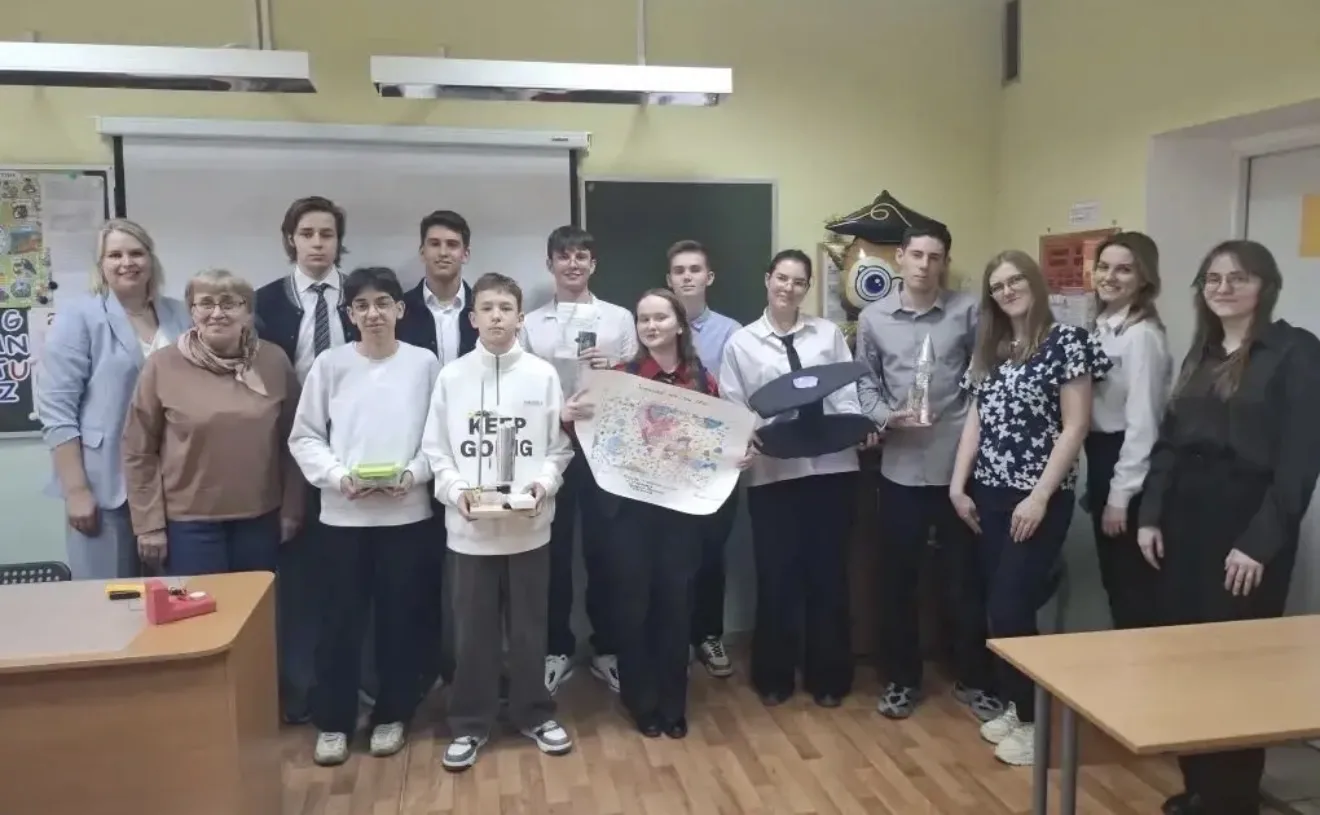 Поздравляем Скрябина Сергея, ученика 10 класса, ставший призёром в муниципальном конкурсе проектных 