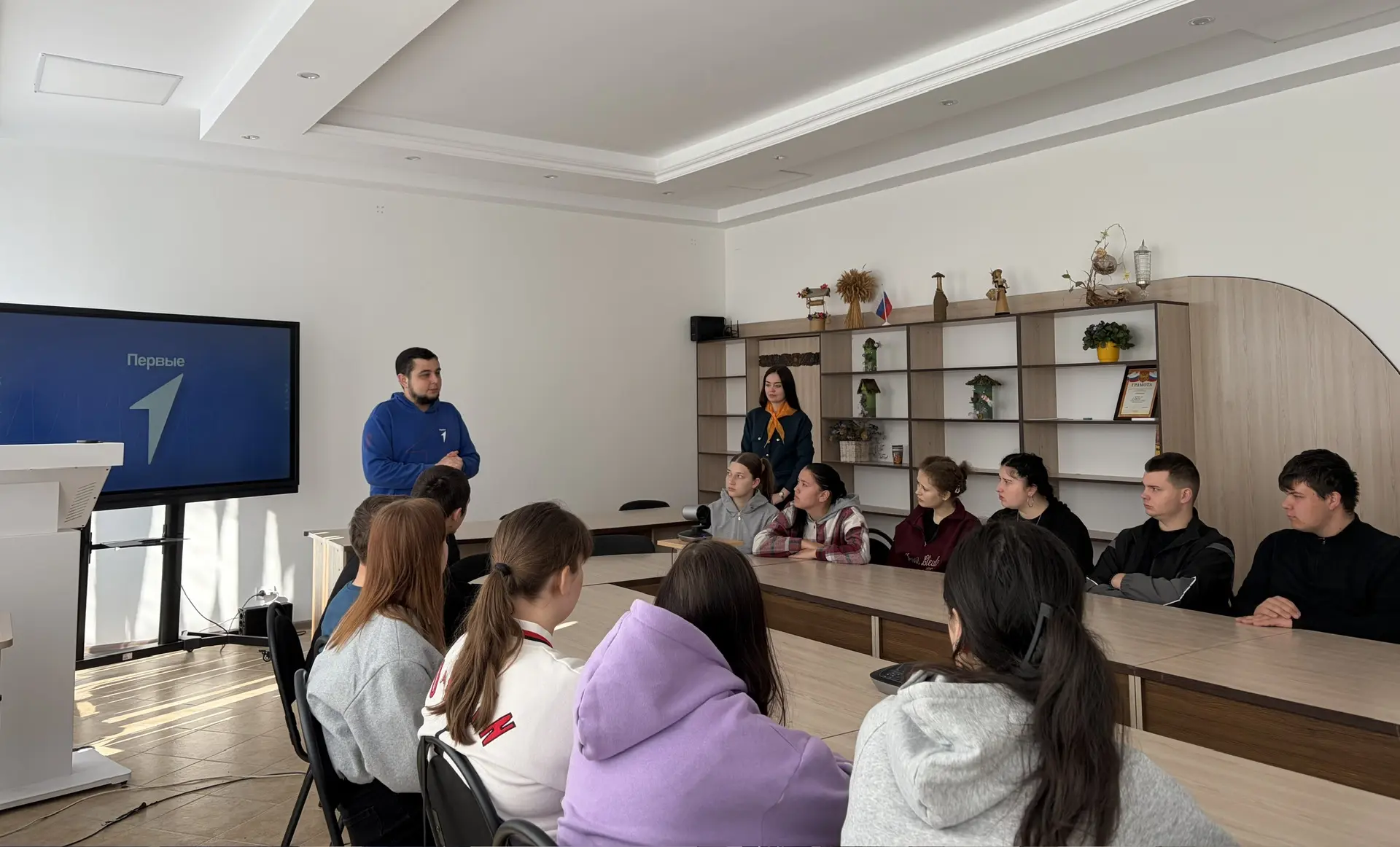 Движение Первых в ХАУ: открываем новые горизонты!🇷🇺  🎓В Херсонском аграрном университете прошла ярка