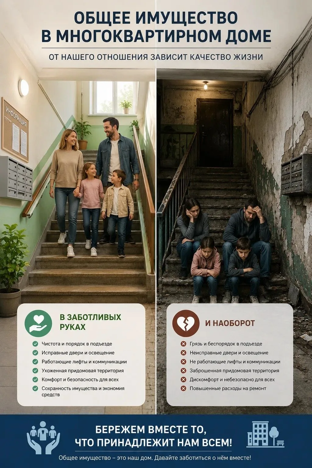 РУБРИКА «КОММУНАЛЬНЫЙ ПУЛЬС». ОБЩЕЕ ИМУЩЕСТВО — НЕ ЗНАЧИТ «НИЧЬЁ»!