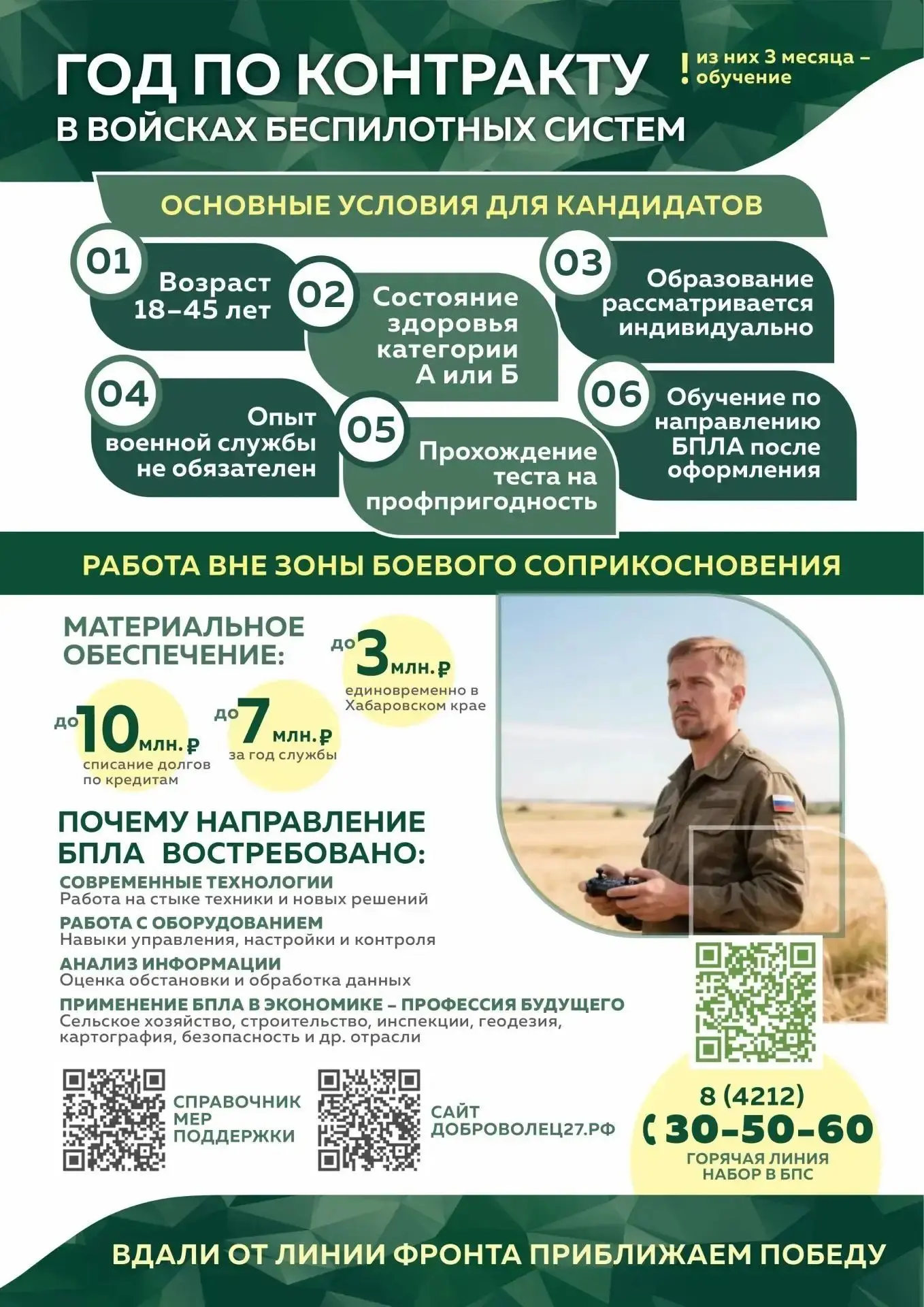 Служба в БПЛА — профессия нового времени

В подразделения операторов беспилотных летательных аппарат