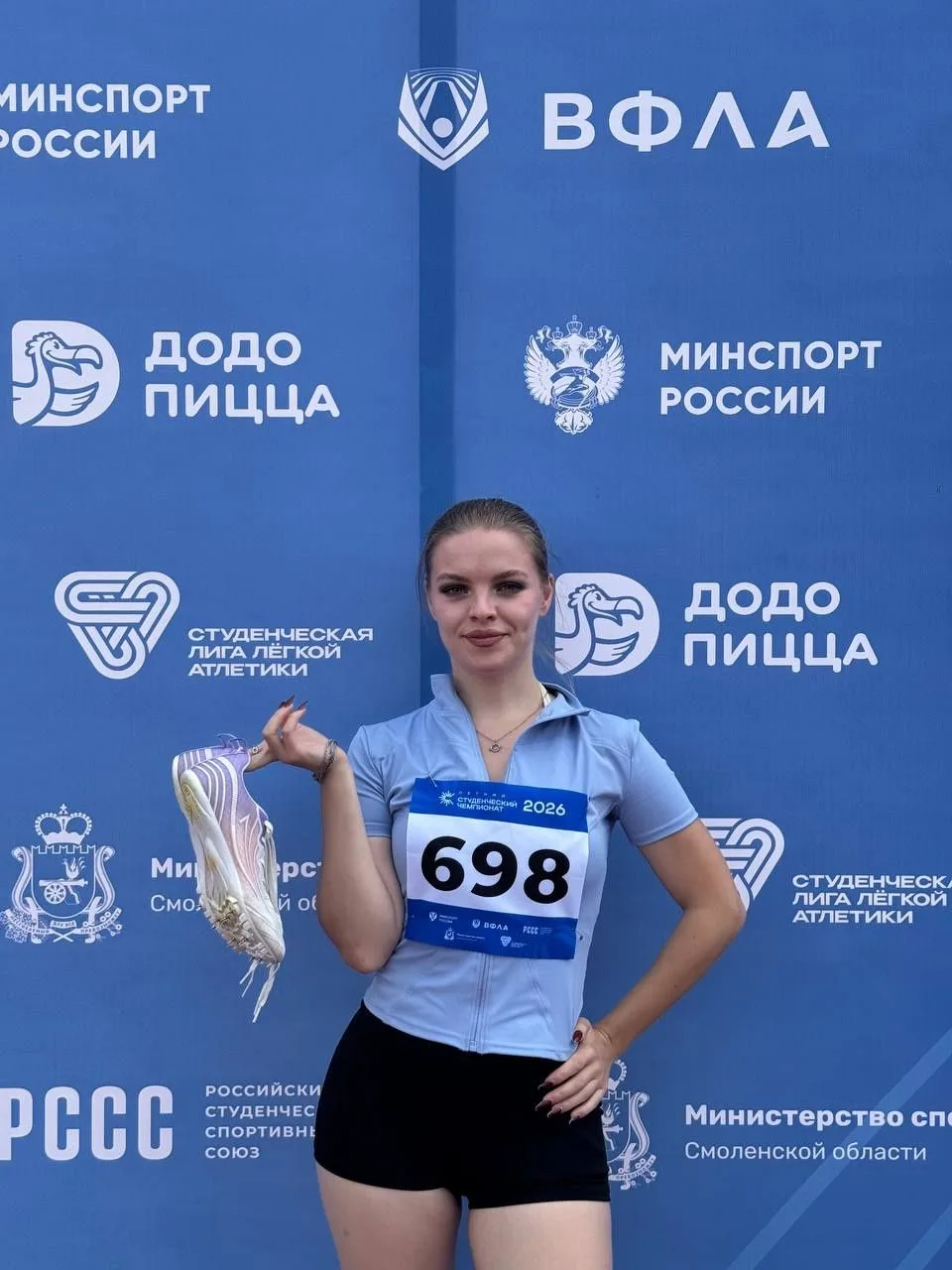 🏃🏼‍♀️ Ближе на один старт

С 4 по 7 июля в Смоленске проходил летний студенческий чемпионат России