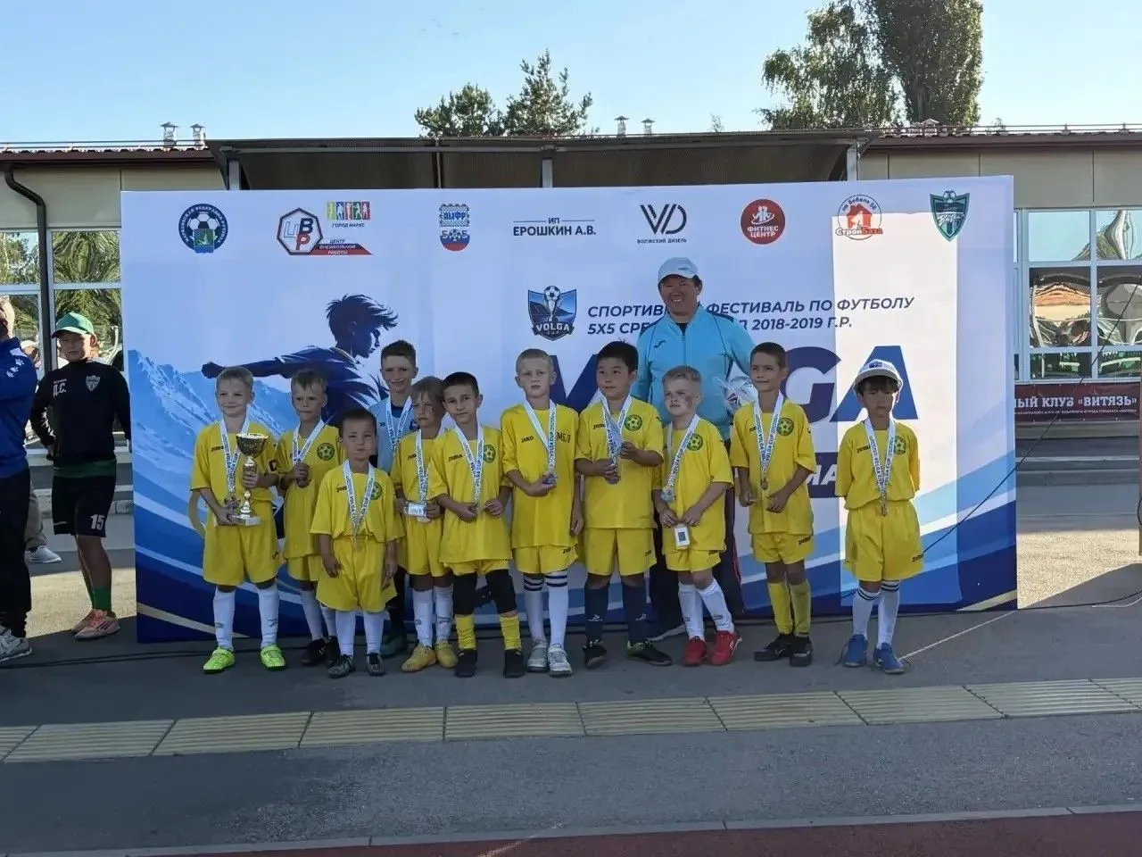 🏆Наши ребята — первые в серебряной лиге «Volga Cup»!🏅29 августа в Марксе прошёл детск...