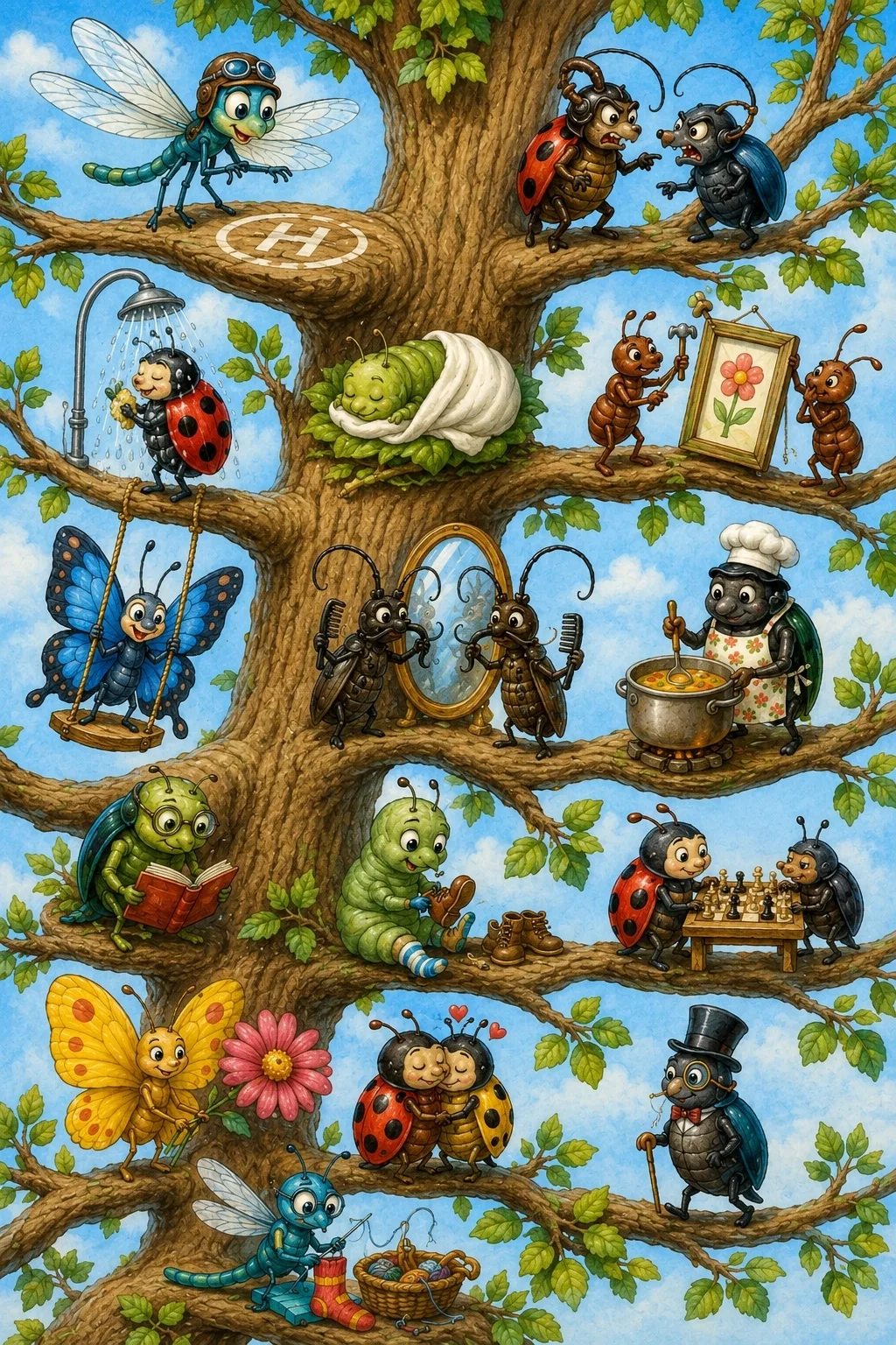 ✅Полезно знать!✅                        🌳🐞 Добро пожаловать на самое необычное дерево...