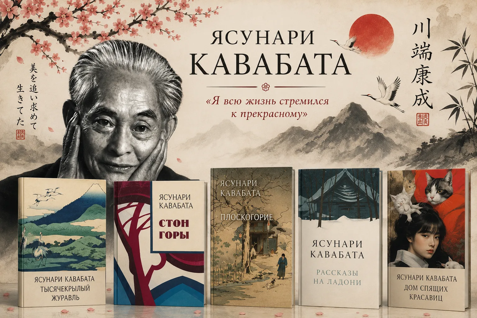 11 июня 1899 года родился Ясунари Кавабата — первый японский писатель, удостоенный Нобе...