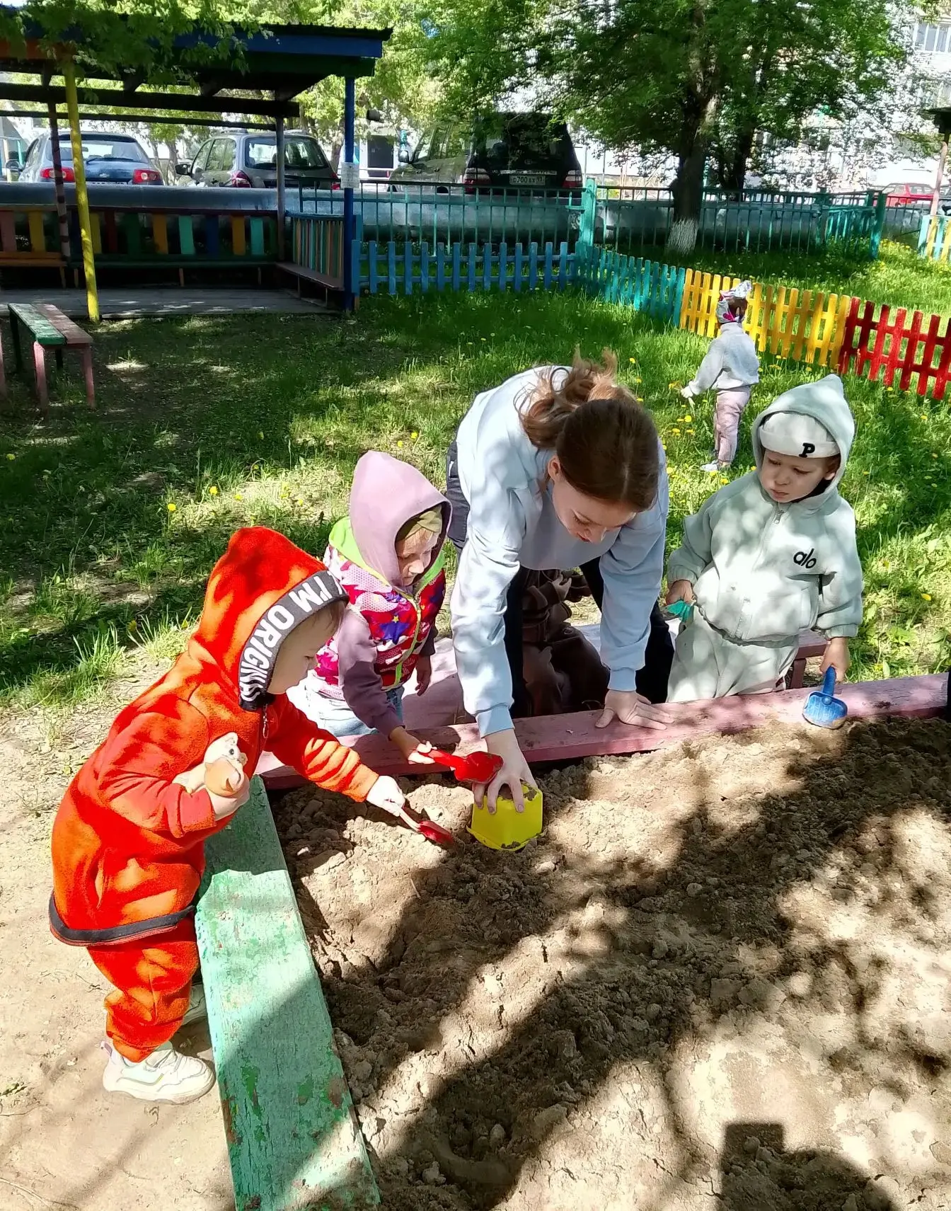 Песочные приключения «Акварельки»! 🏖️
