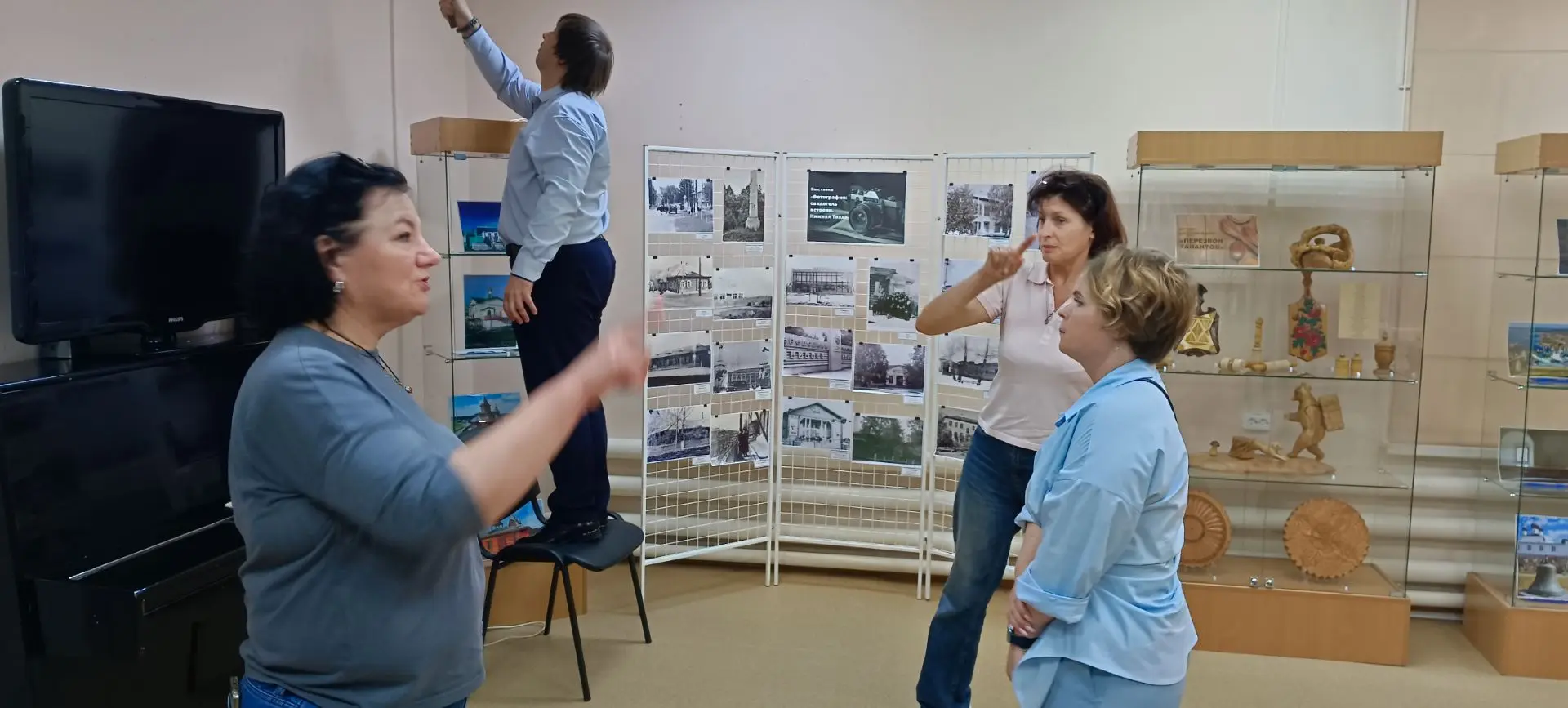 Преобразования в Историко-краеведческом центре продолжаются!