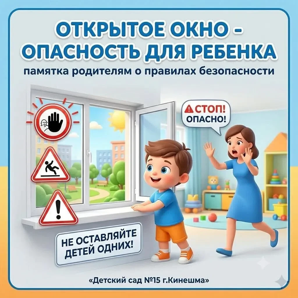 ☀️ Безопасность детей — наша общая ответственность!