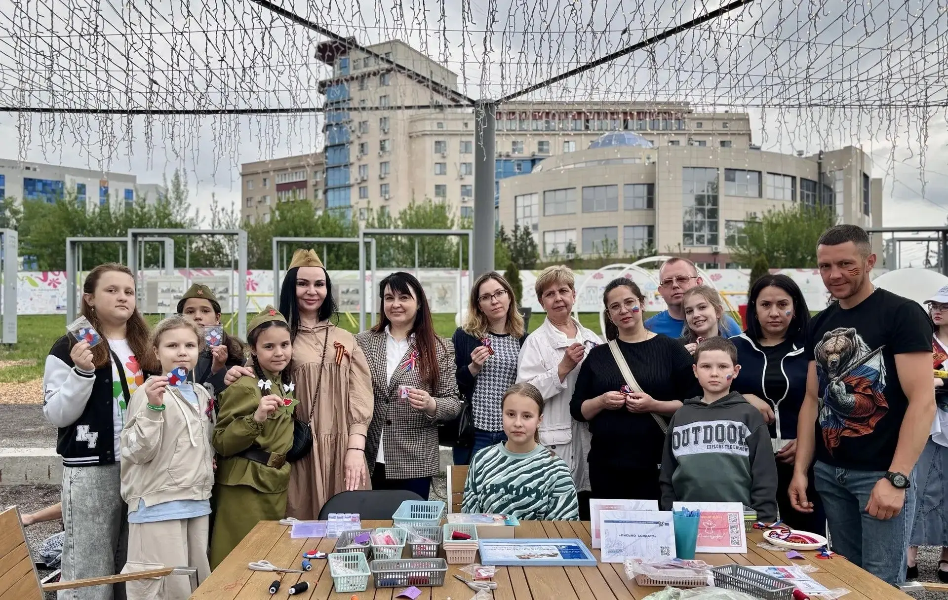 В День Победы педагоги организаций дополнительного образования провели мастер-классы на Полугоре   Ф