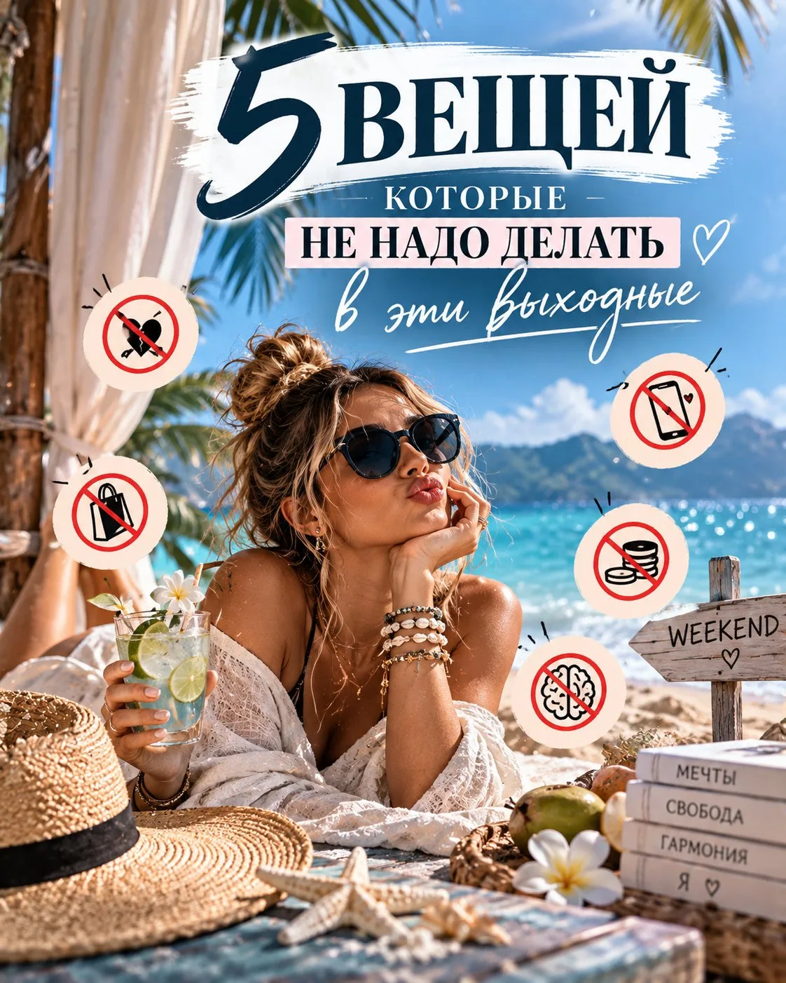 🚨 5 вещей, которые НЕ надо делать в эти выходные