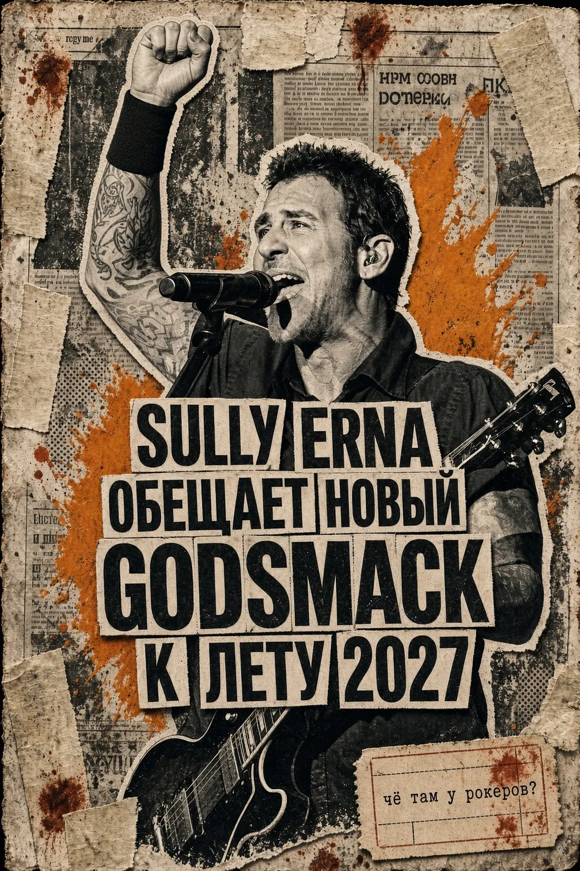 Sully Erna обещает новый материал Godsmack к лету 2027
