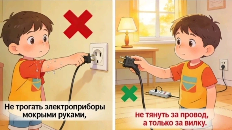 ⚡⚡ Готовимся к каникулам: ребёнок один дома и на улице