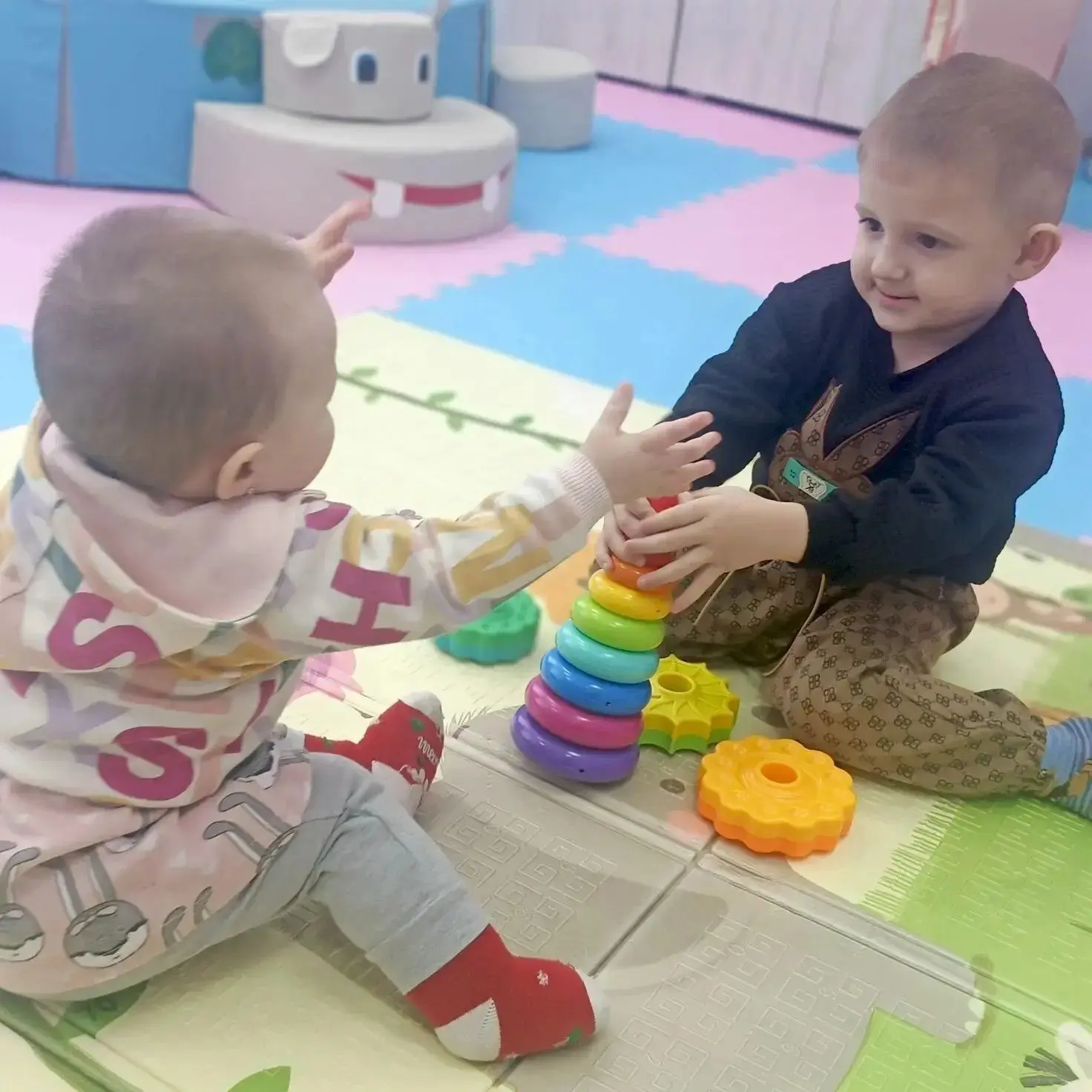 ❤️В группе кратковременного присмотра и ухода за детьми от рождения до трех лет Черемисиновского цен