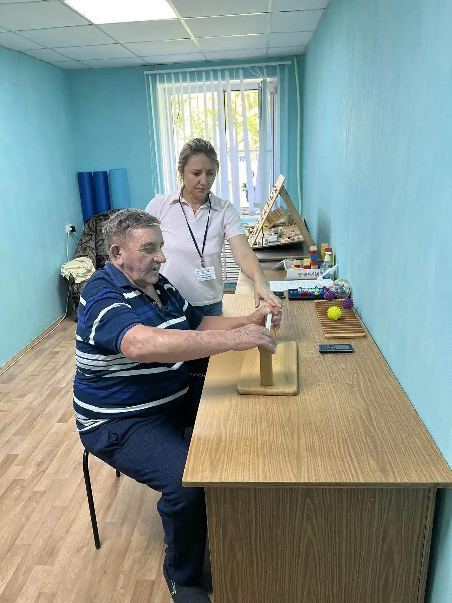 В комплексном центре социального обслуживания населения Александрово-Гайского района ра...