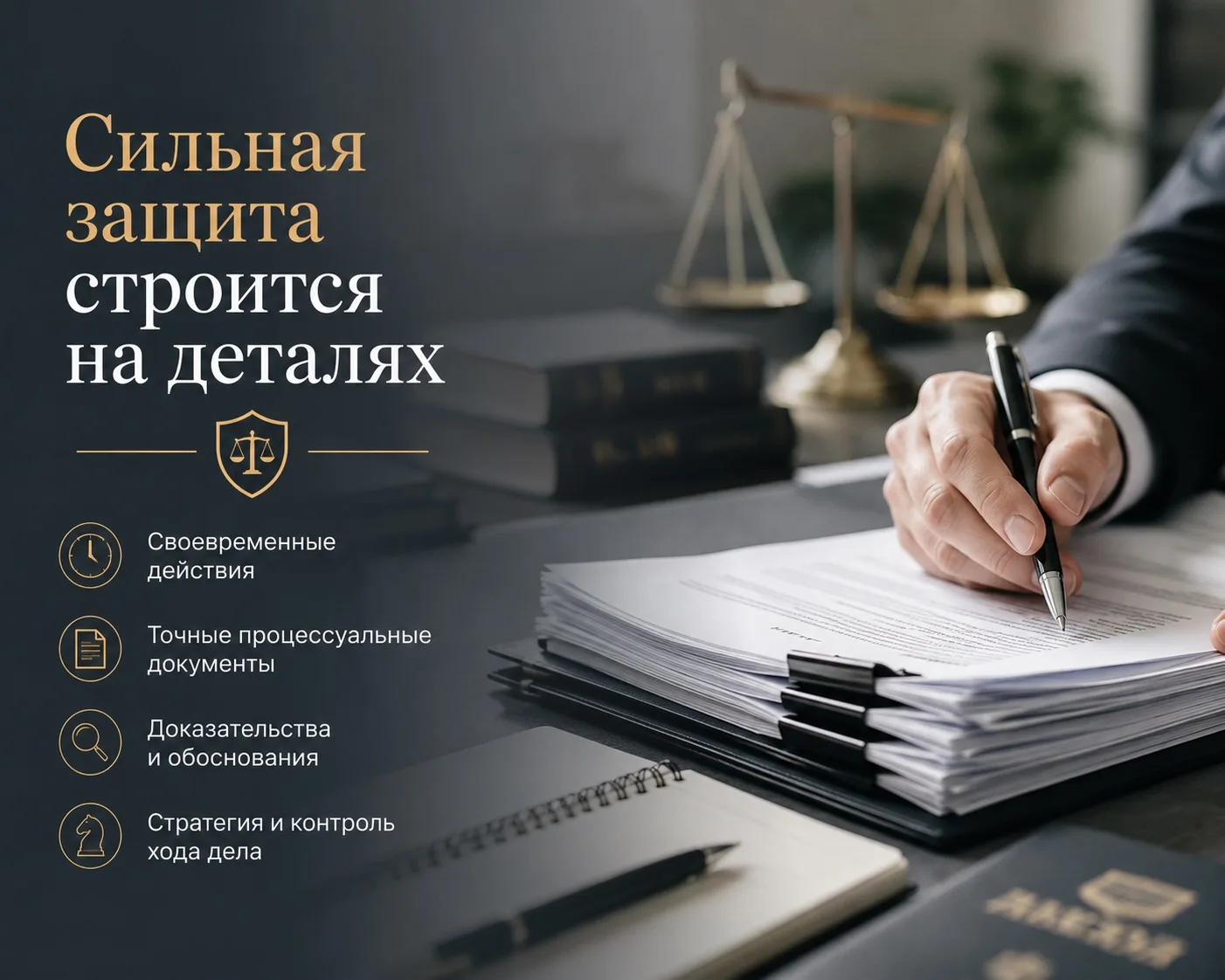 📌 Сильная защита строится на деталях