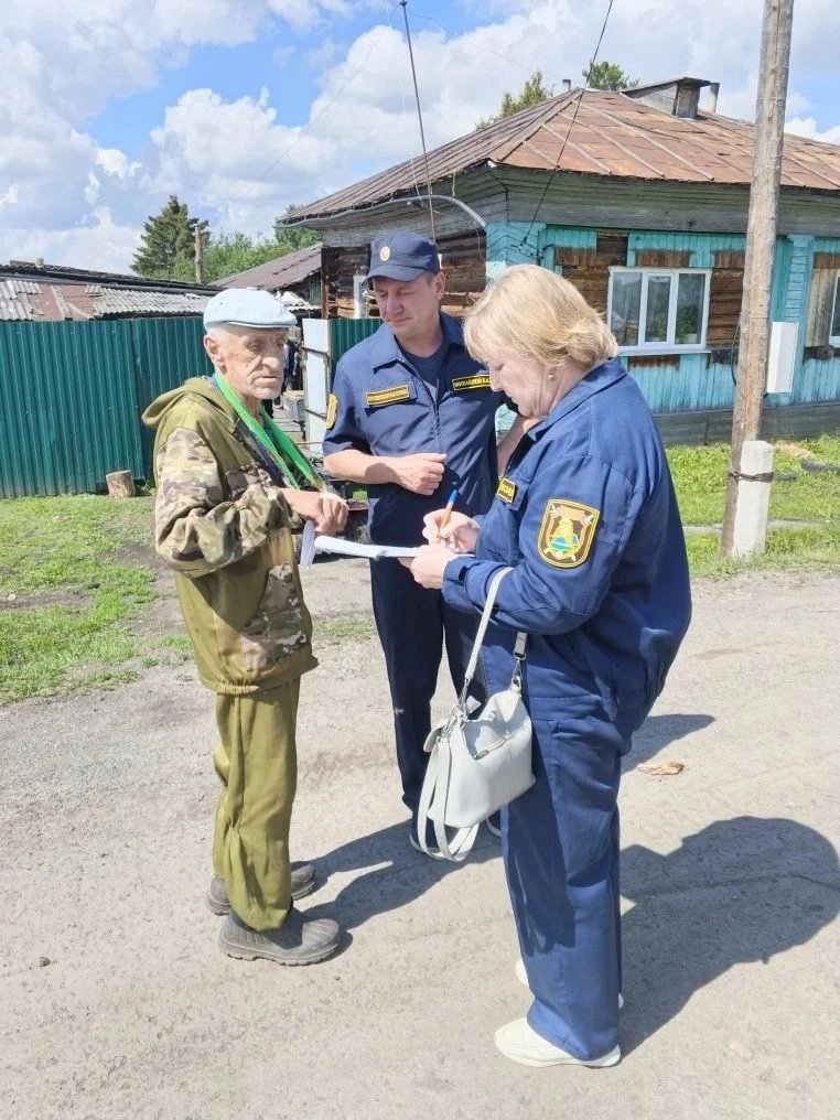 3 июня 2026 года в селе Ленское, был проведен профилактический рейд работниками ПЧ 14/2...