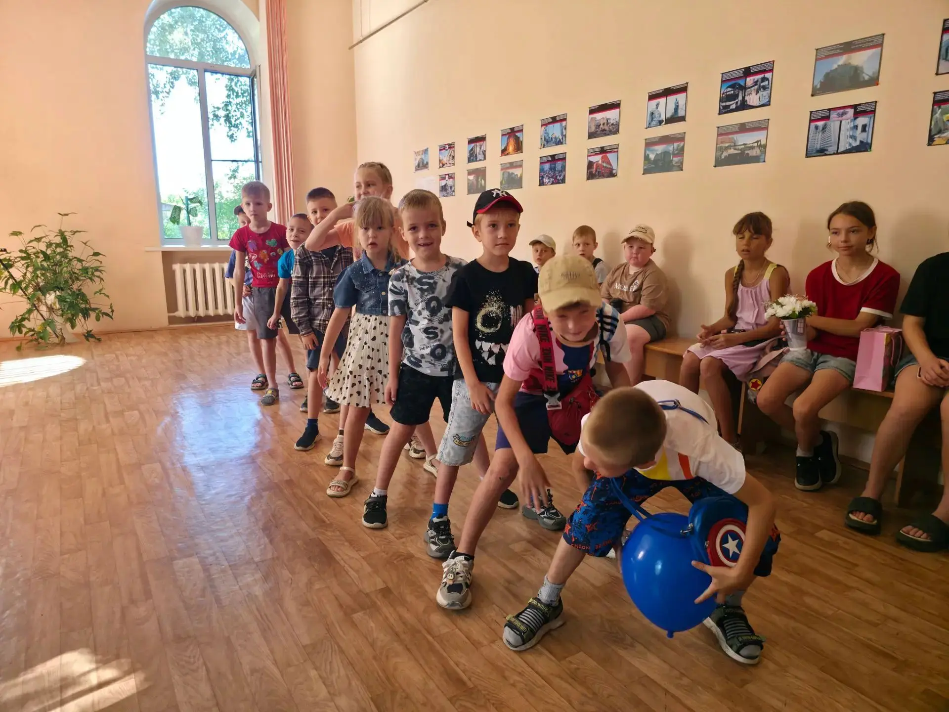 Пришкольный лагерь подошел к концу.