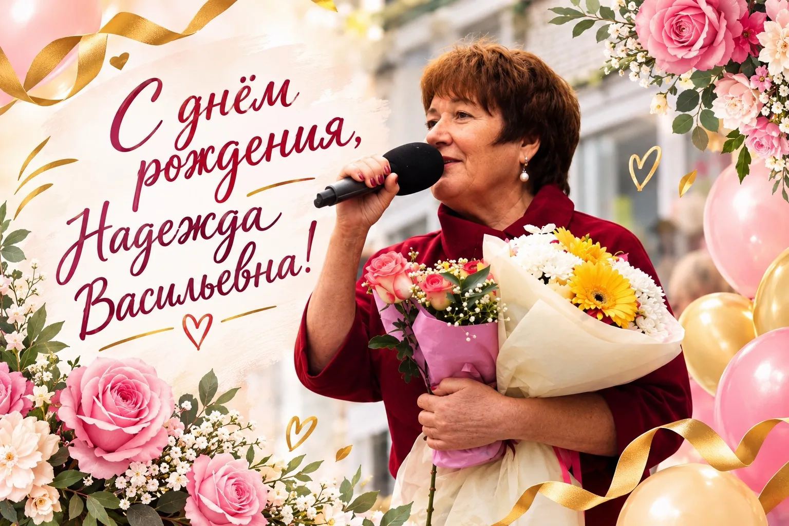 С праздником, Надежда Васильевна! 🎂