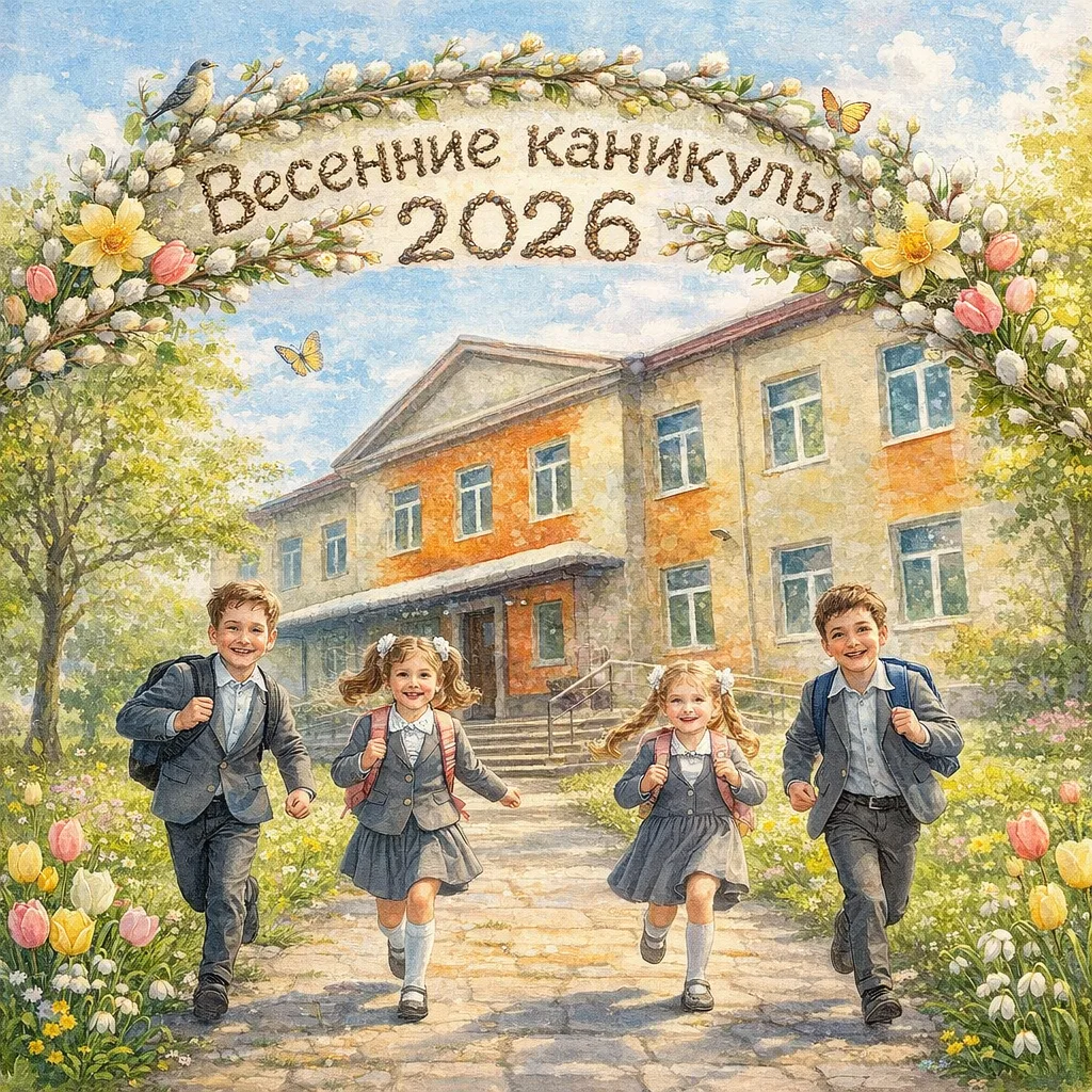 🌷 Ура! Весенние каникулы начались! 🌷  Дорогие ученики, поздравляем вас с долгожданным началом весенн