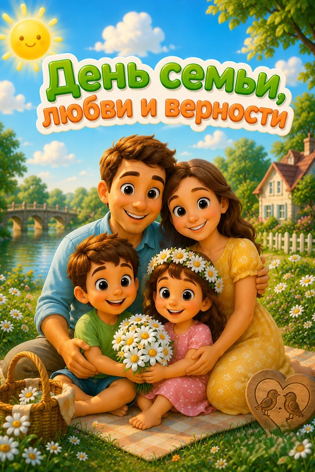 🎉 С Днём семьи, любви и верности! 🎉

Дорогие родители, коллеги и наши любимые воспитанники! 🤗

8 