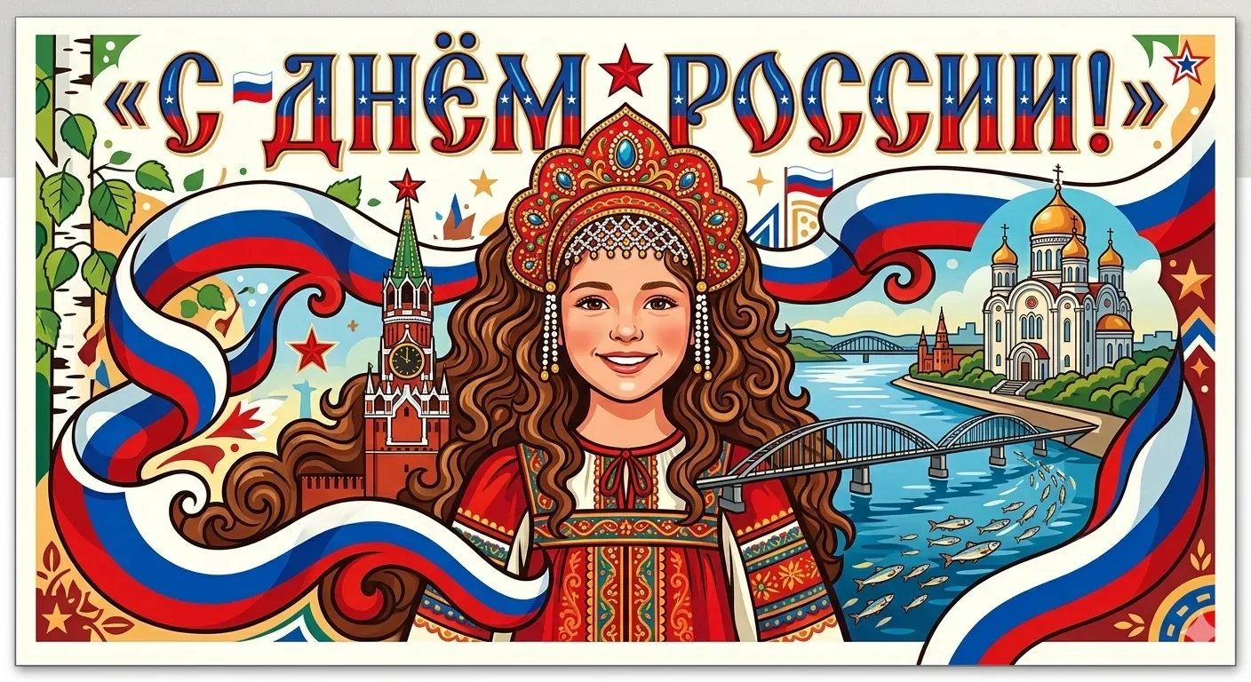 С Днём России, друзья!
В этот день хочется пожелать всем нам самого главного — мира, добра и уверенн