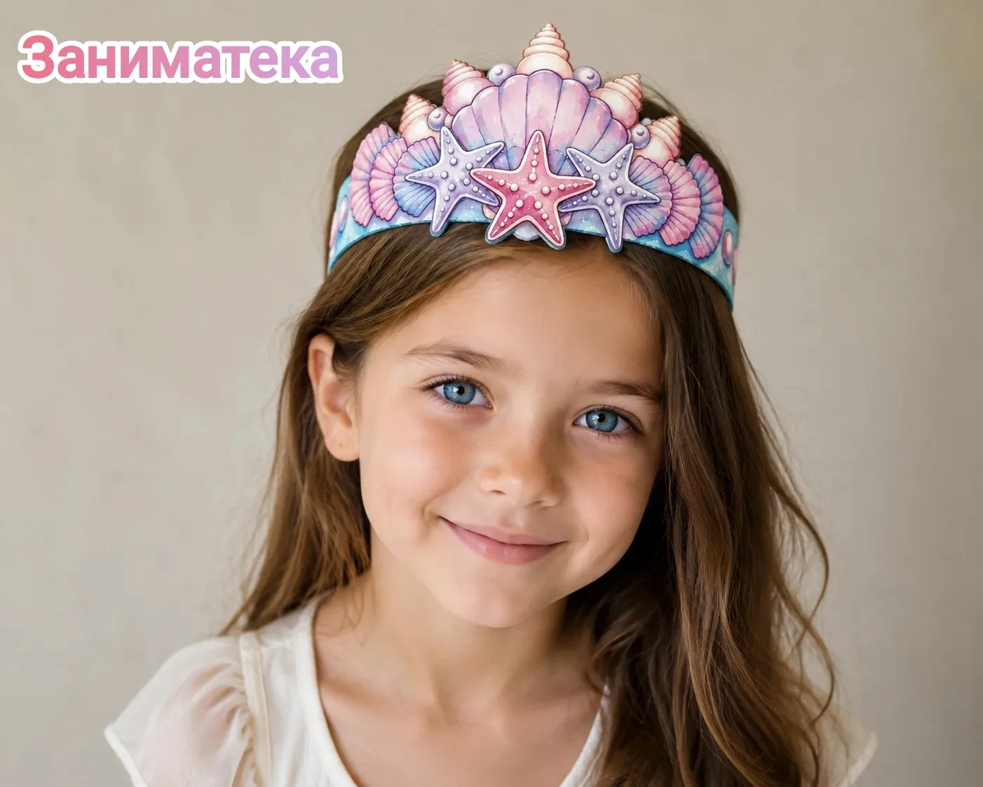 Корона русалочки 🧜🏻‍♀️ для девочки