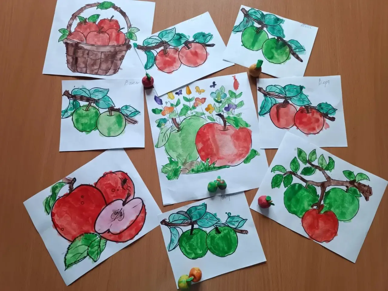 🧑‍🎨Народные праздники в детских рисунках и поделках. Рисунки детей от 3 до 6 лет от в...
