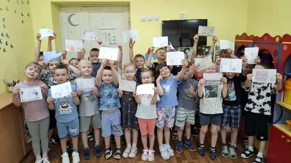 Сегодня в нашем лагере прошло развлечение «В гостях у Витаминки»!