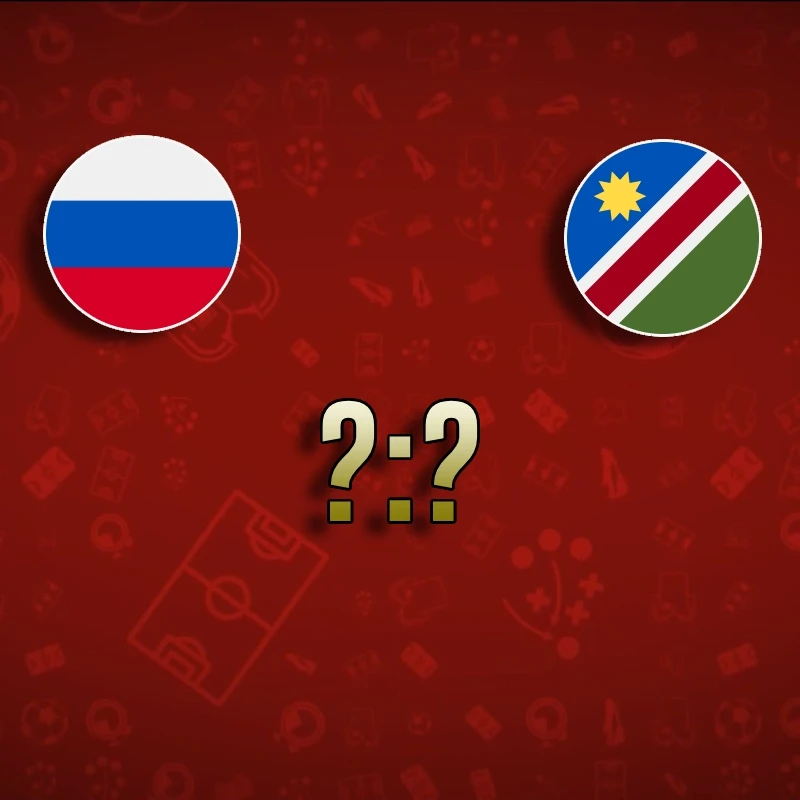 Россия - Намибия. Матч начался.