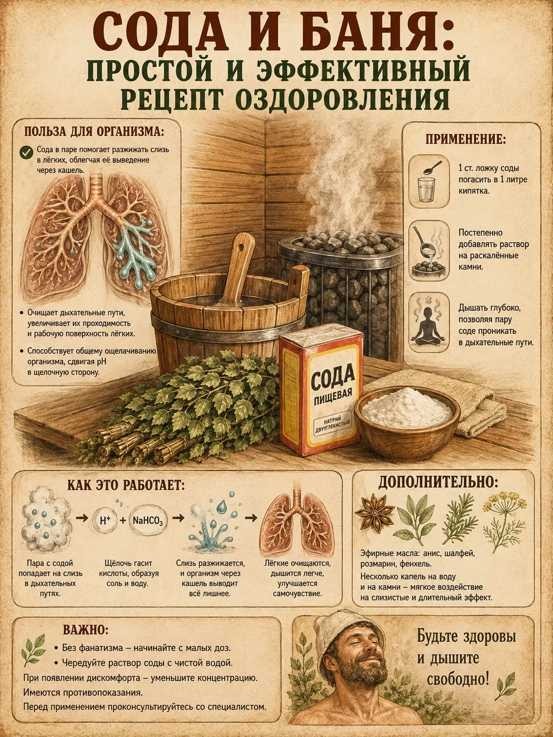 CОДА И БАНЯ: ПРОСТОЙ И ЭФФЕКТИВНЫЙ РЕЦЕПТ ОЗДОРОВЛЕНИЯ