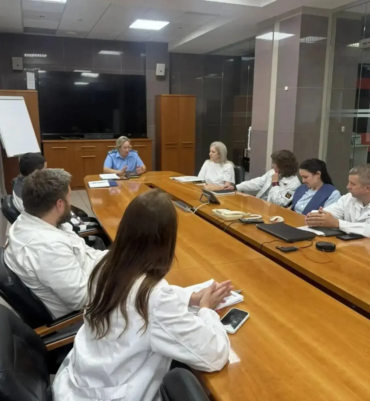 Прокурор Ленинского района г. Челябинска провела встречу с трудовым коллективом трубопр...